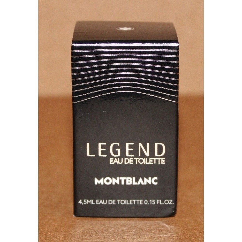 Montblanc Legend Eau De Toilette Mini 4.5ml 0.15 fl oz Travel Size Fragrance NEW